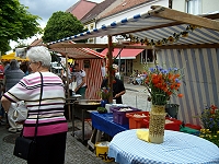 Spargelfest Beelitz: Spargelstand